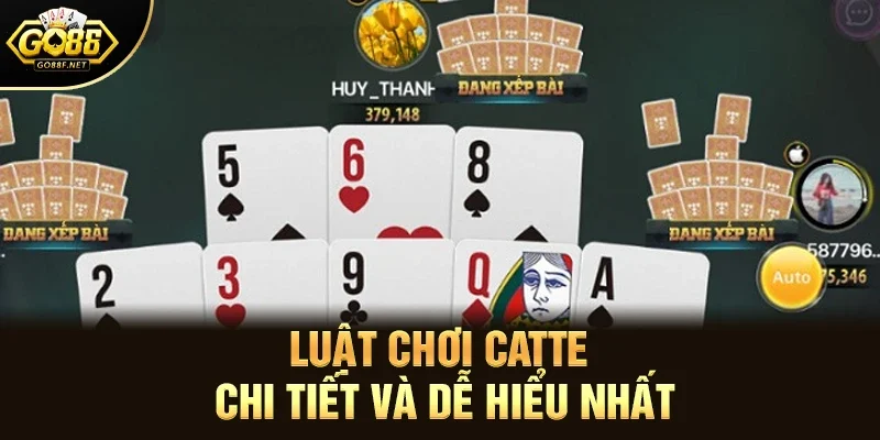 Luật chơi catte chi tiết và dễ hiểu nhất
